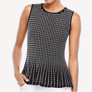 NWT Ann Taylor Peplum Top